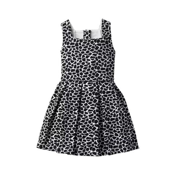 Janie and Jack Giraffe Print Dress Size 2T EUC - Picture 1 of 4